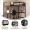 Flash Furniture Espresso Twin Loft Bed Frame with Desk and Ladder MH-LBD5-ESP-T-GG - alternate 9
